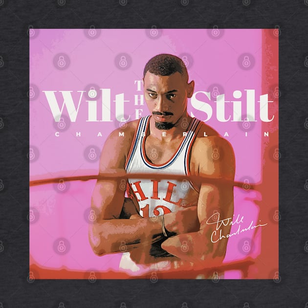 Wilt Chamberlain by Juantamad